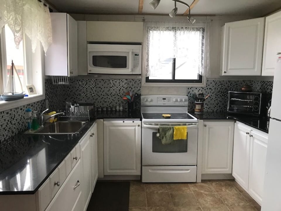 Newly renovated kitchen