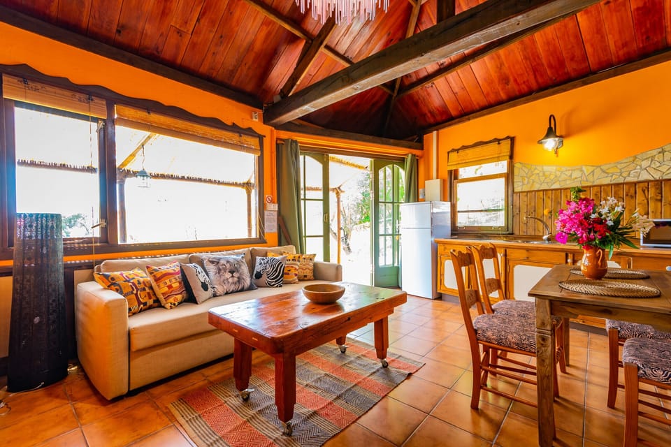 Enjoy the living room of this rural studio in Mijas Pueblo
