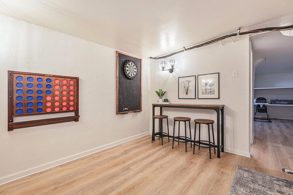 Gather here for casual darts, friendly drinks, and a relaxed atmosphere.