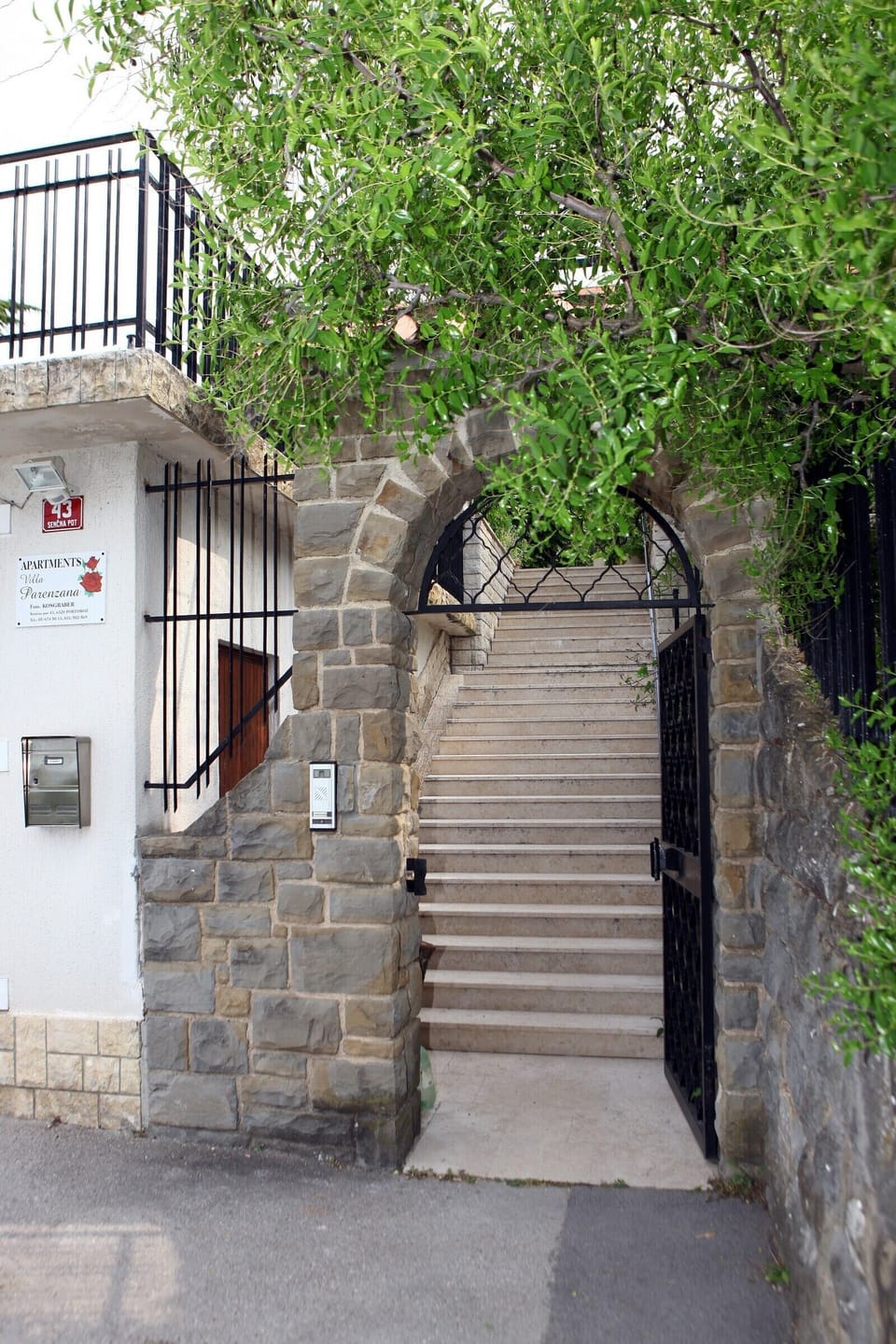 Exterior detail