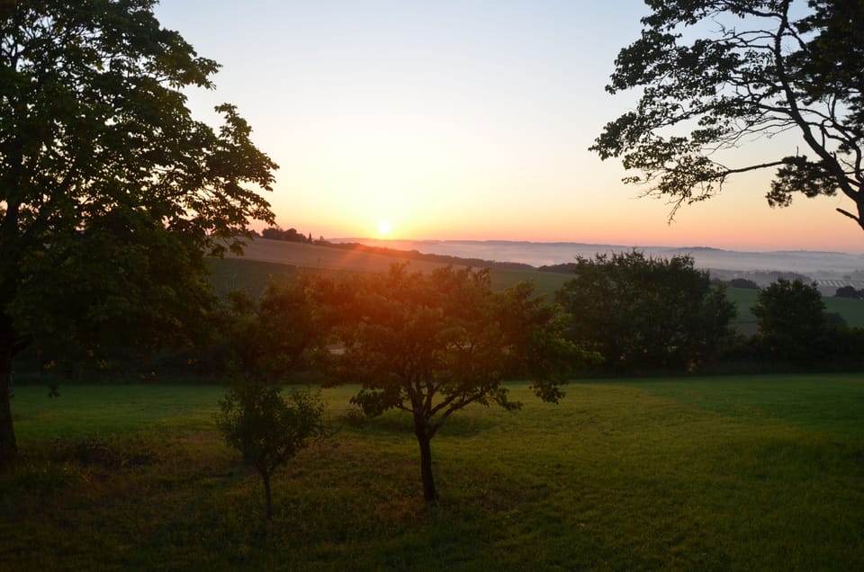 Sunrise from bedroom 2