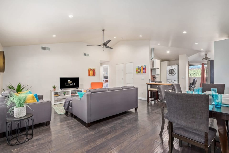 Open concept Living and Dining