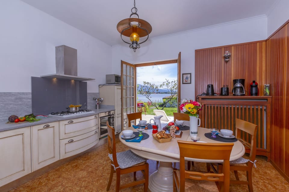 Kitchen and dining area