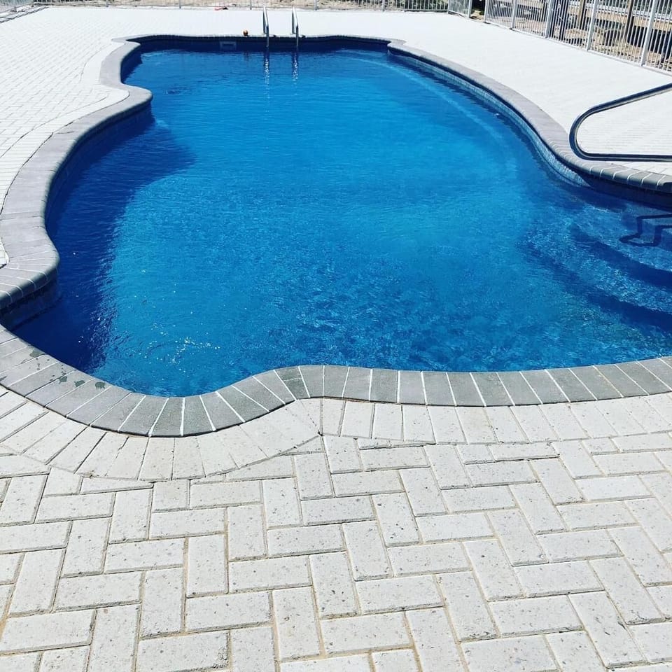 Large pool for the entire family to have fun!
