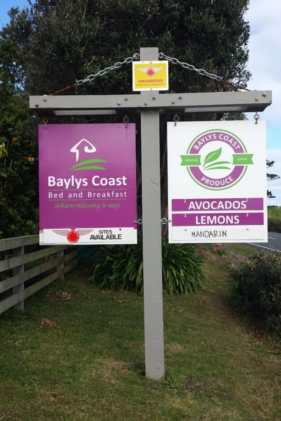 Our roadside signage