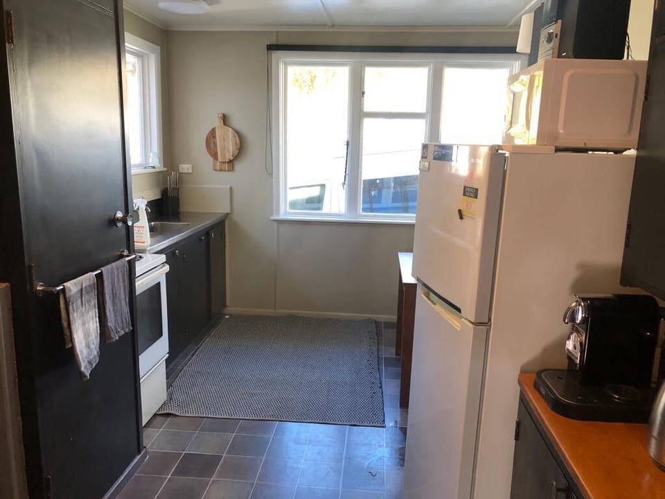 Kitchen - fridge, oven, microwave,  & Nespresso + all essential equipment