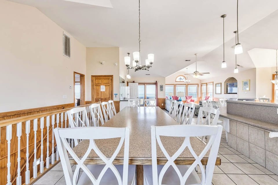 Top-Level Dining Room with Table (seats 14) - Main House