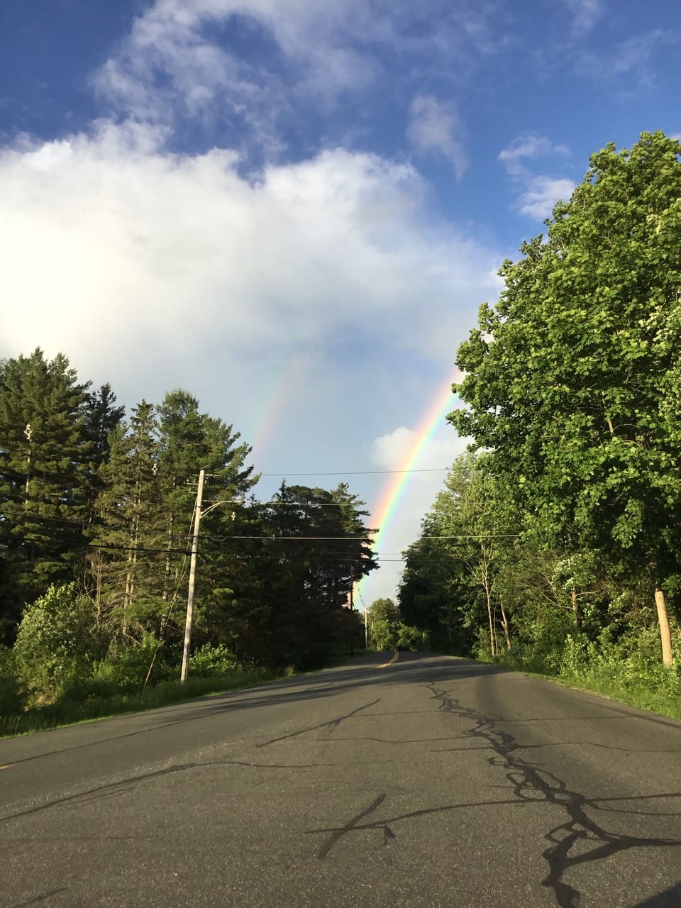 Rainbow sightings in Lee are very common. (Best rainbow site: Big Y in Lee.)