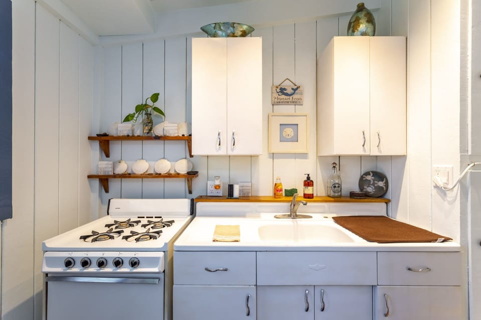 Fully stocked kitchen with everything you need