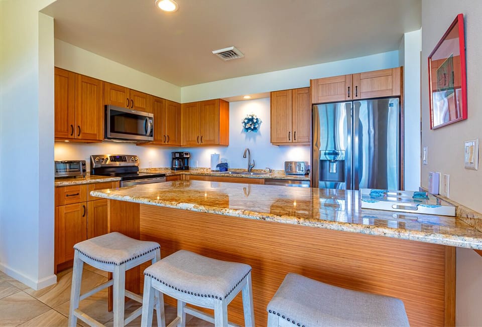 The chef in the family is sure to enjoy this spacious kitchen. 
