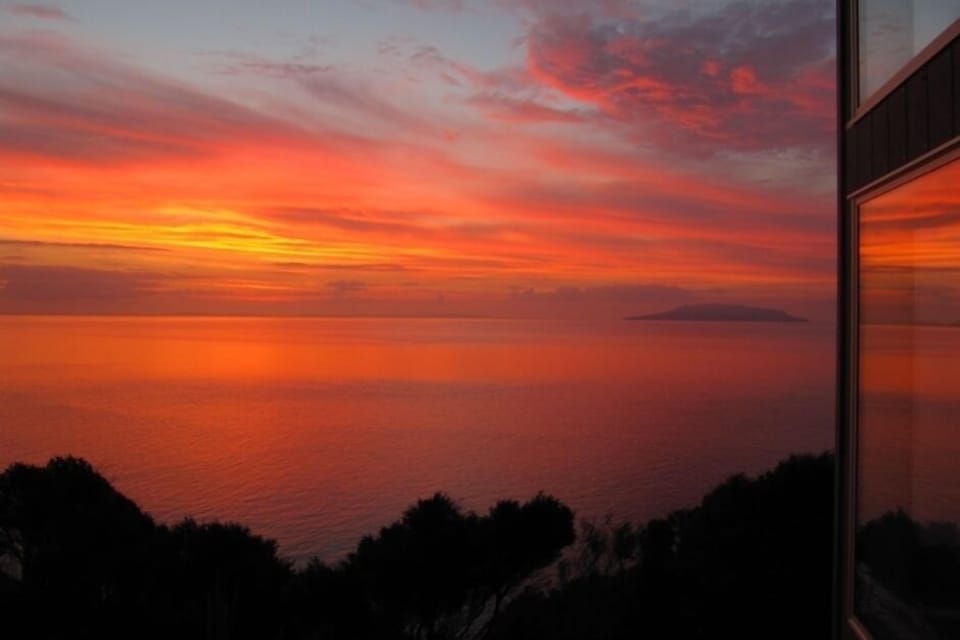 Sunset reflections