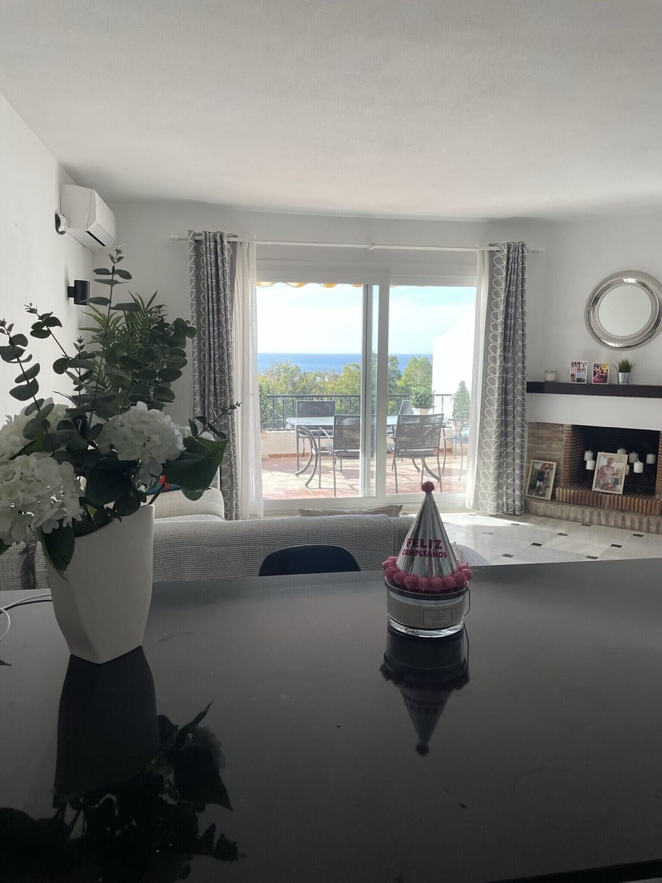  View  from the kitchen 