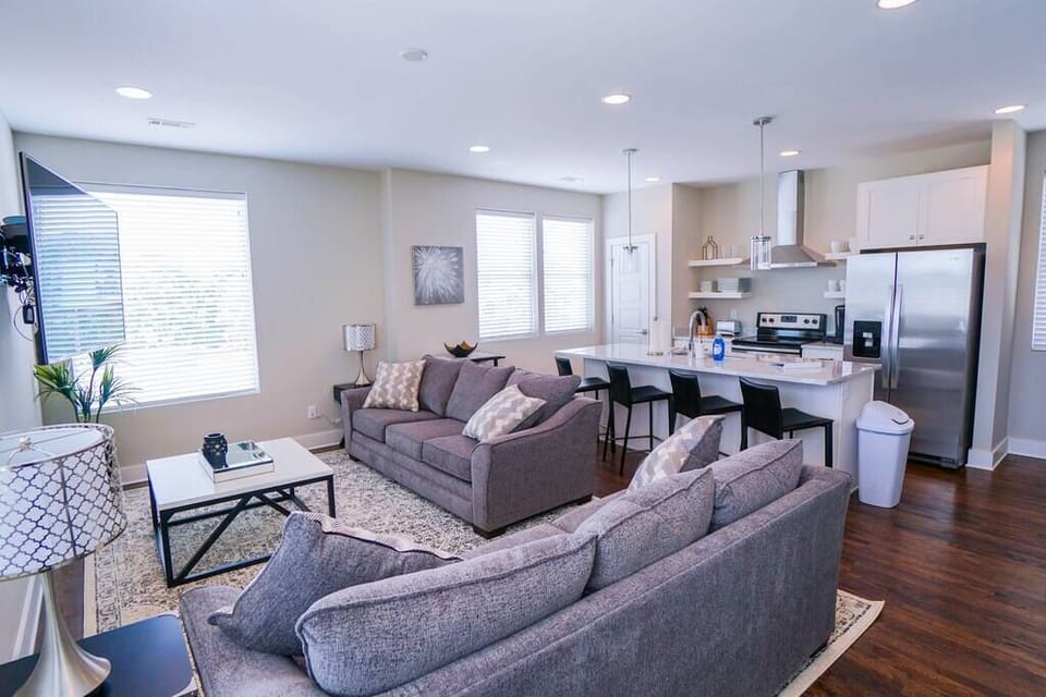 Living Room and Kitchen Overview