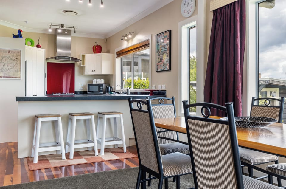 Kitchen and dining area