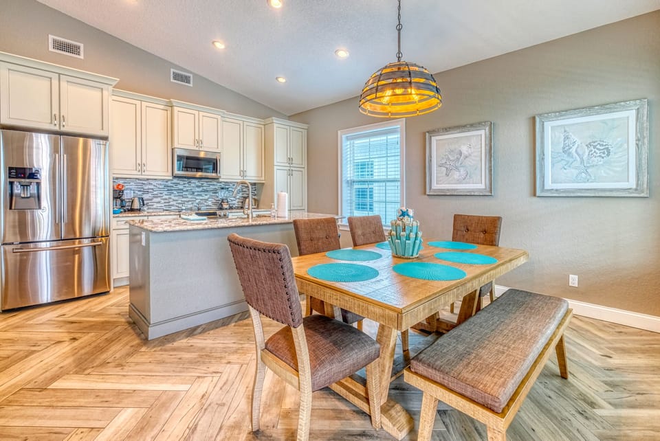 Dining Area and Kitchen