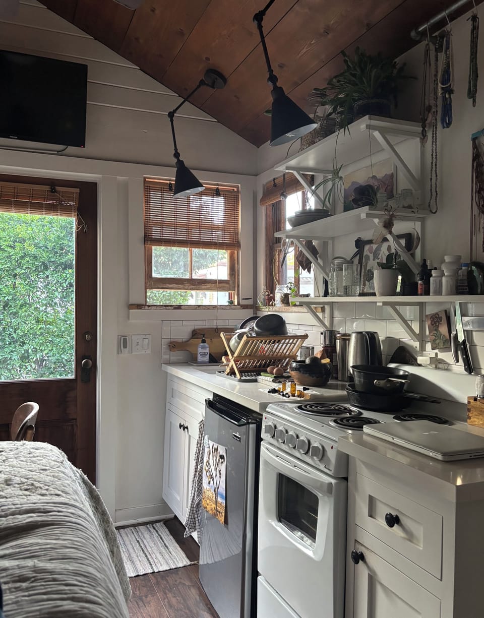 Kitchen area.