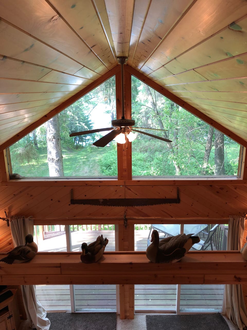 View from the loft.