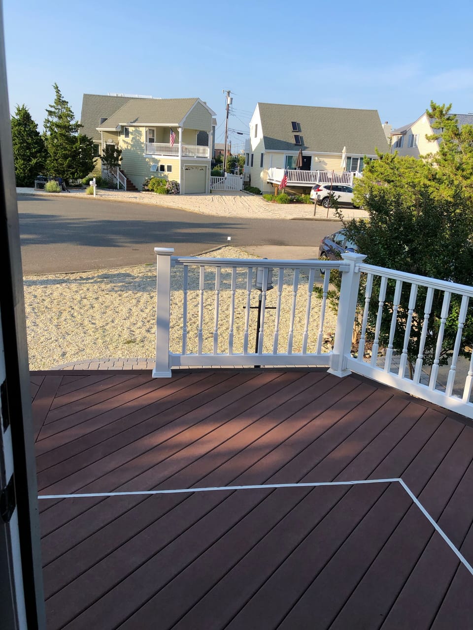 View from our house to culdesac 