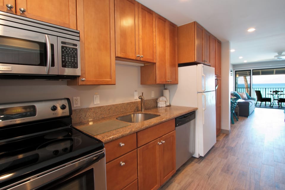 Large Fully-equipped Galley Kitchen
