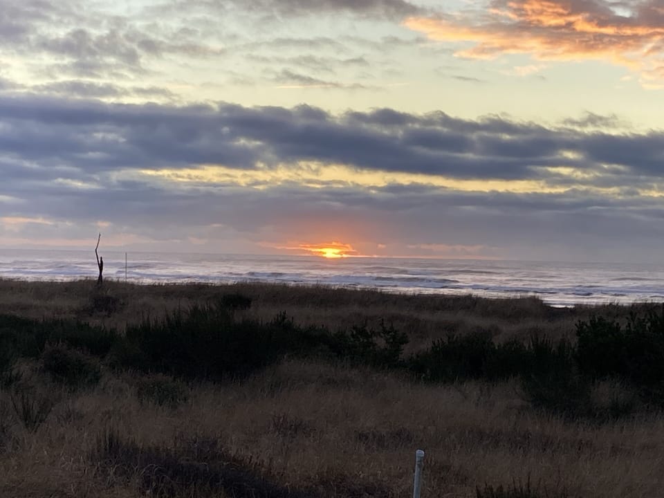 View from the dunes