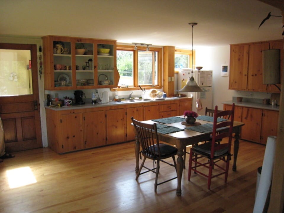 view of kitchen from living room