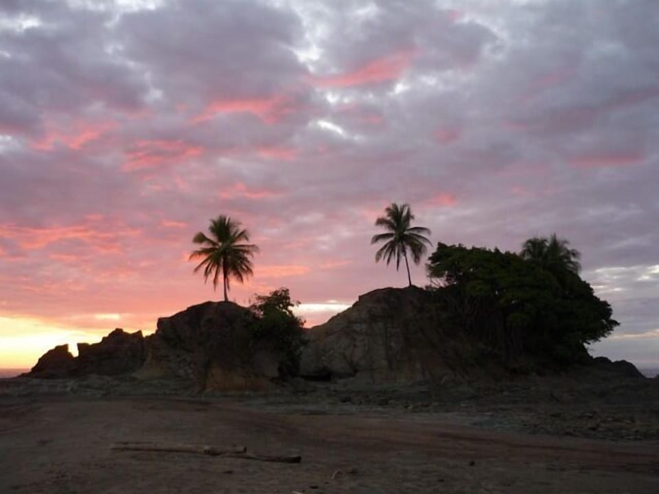 Climb up the rock outcroppig behind the studio - a great place for sunset
 