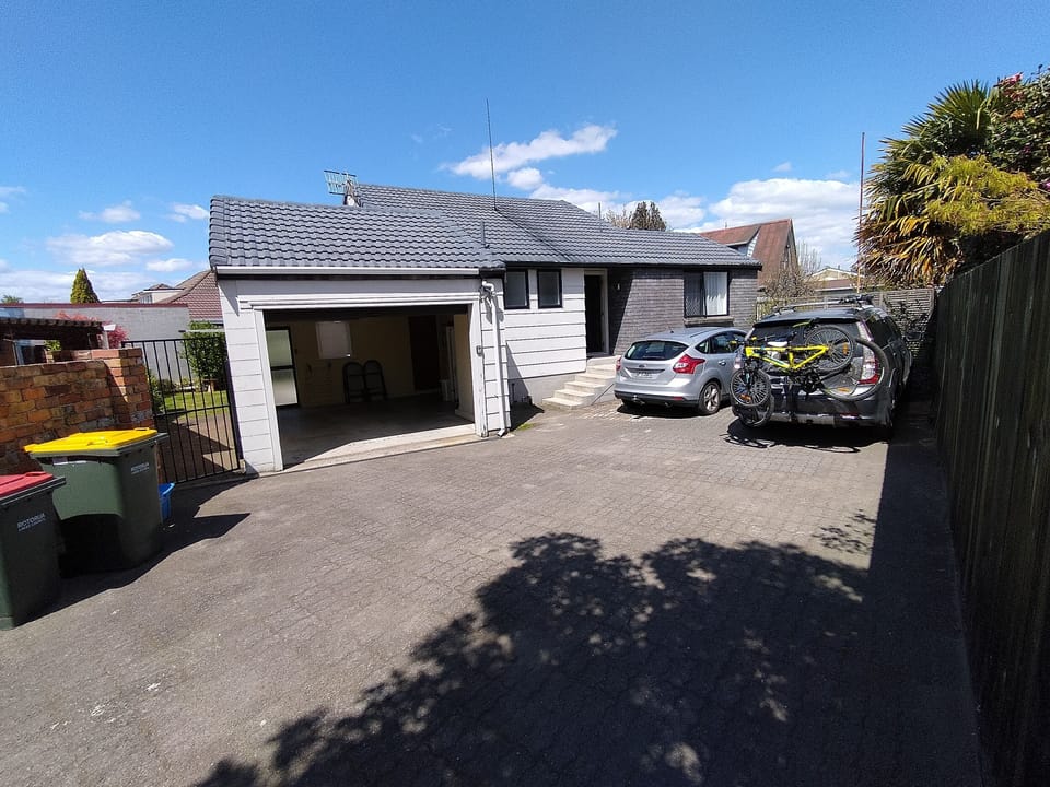 Plenty of parking out the front of the house.  