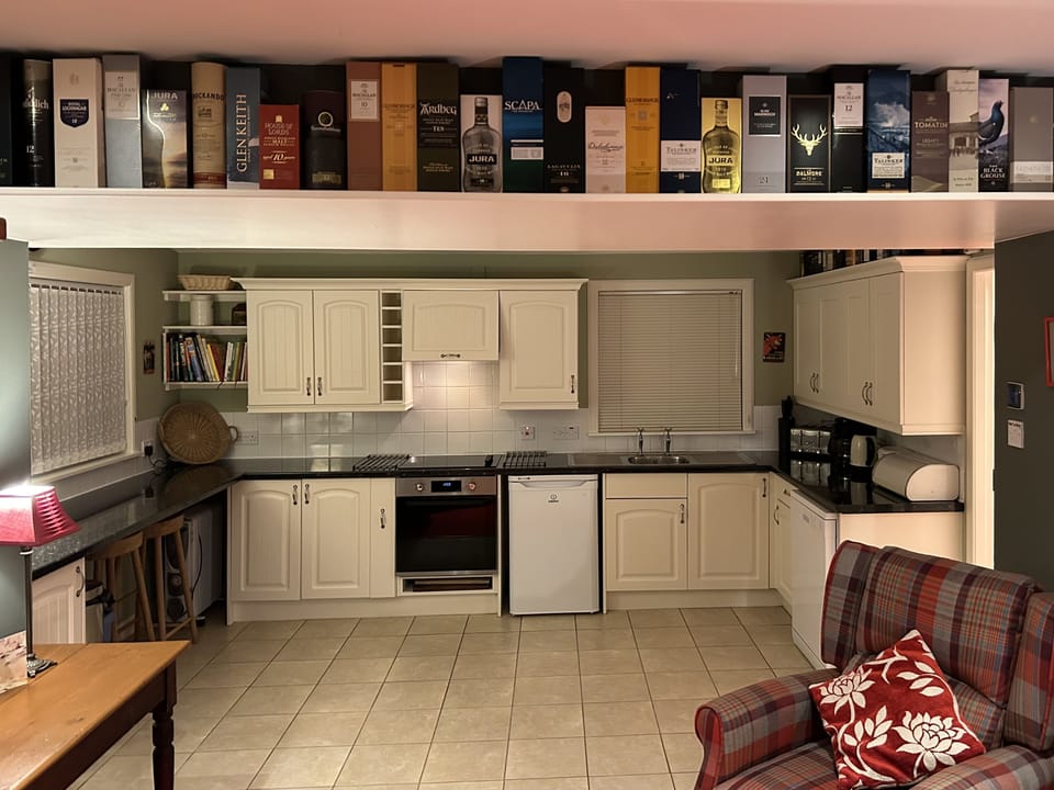 Kitchen at night 