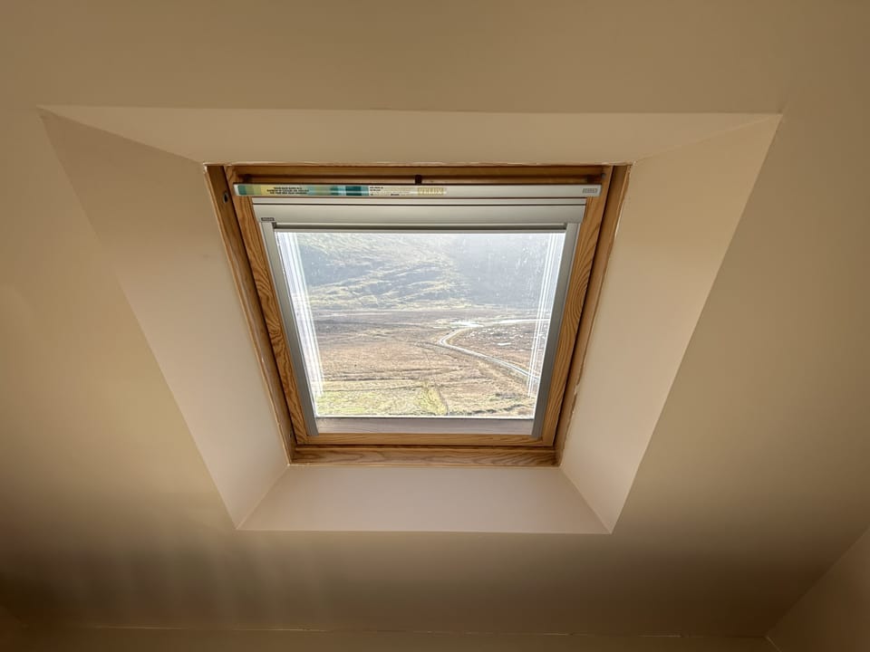 View out of landing window upstairs