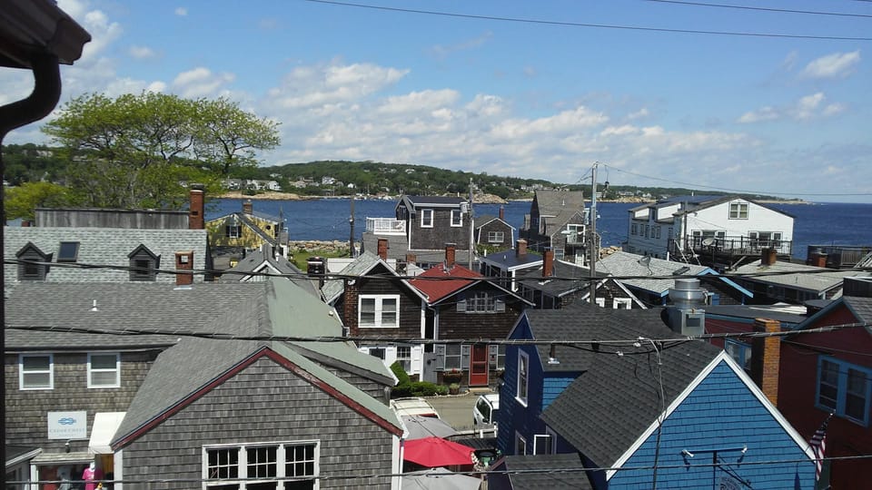Closer shot of bedroom deck view
