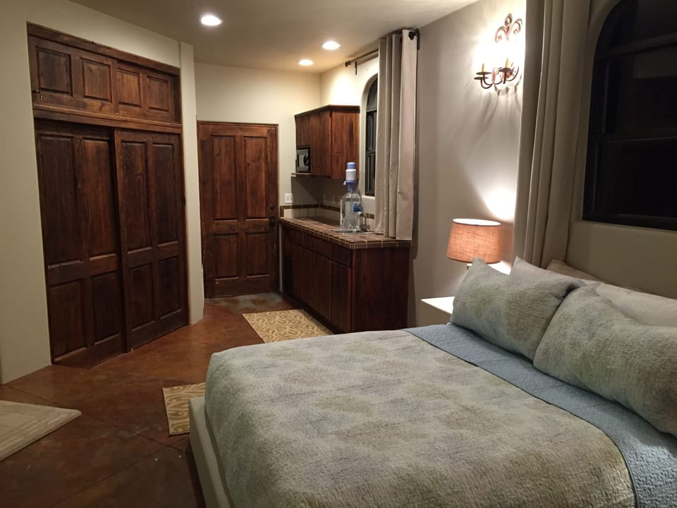 The Casita, with kitchenette and private bath, can be added (for additional fee)
