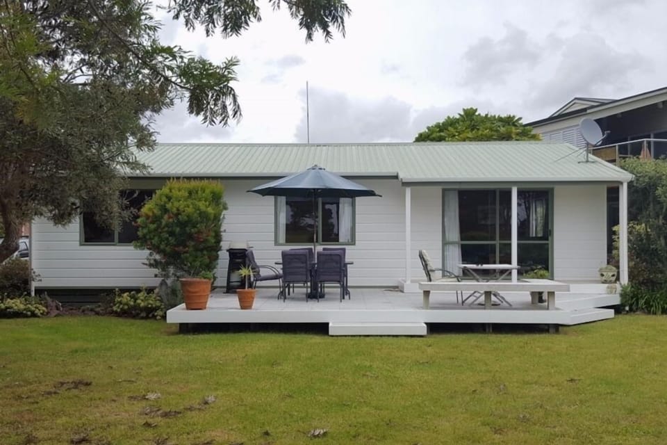Sea side of house
