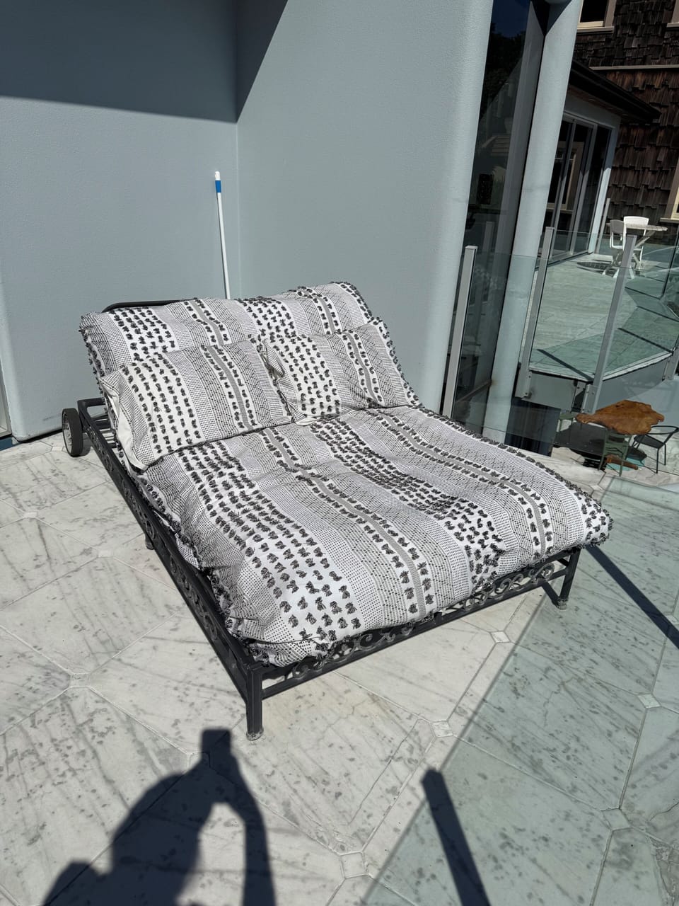 Front patio lounger