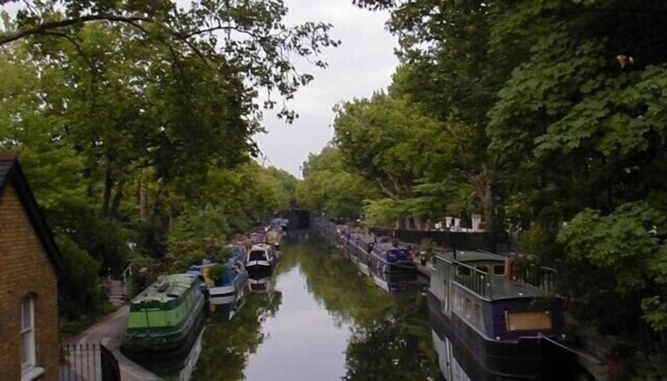The canal in Little Venice