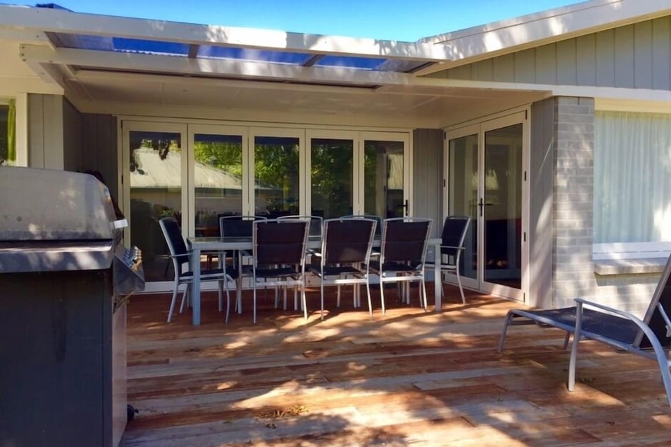 BBQ on private deck