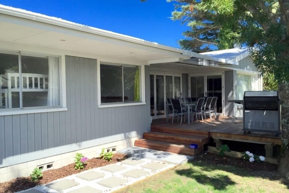 Private deck area