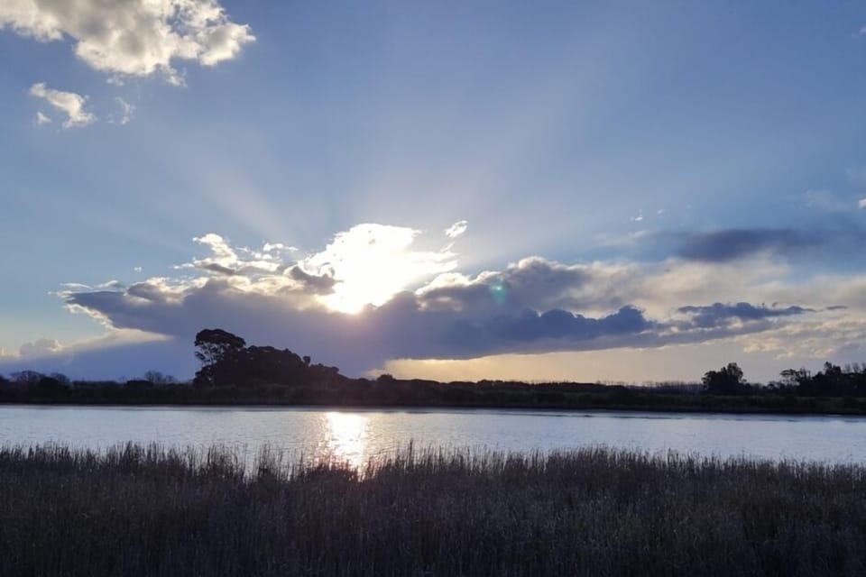 Sunset on the River