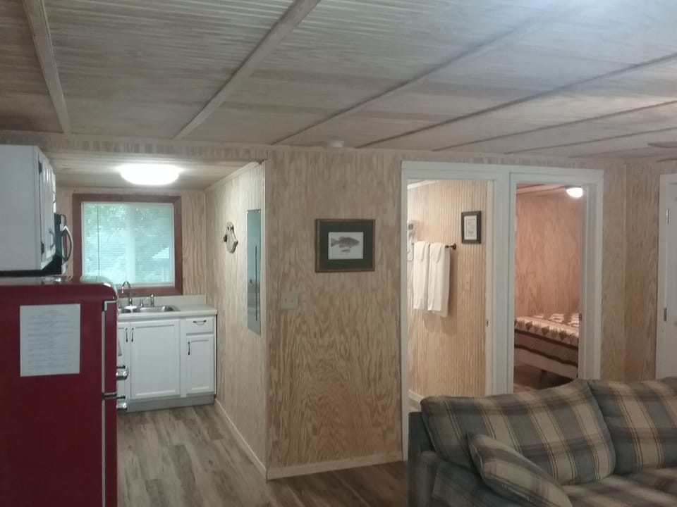 view to rooms from living area
