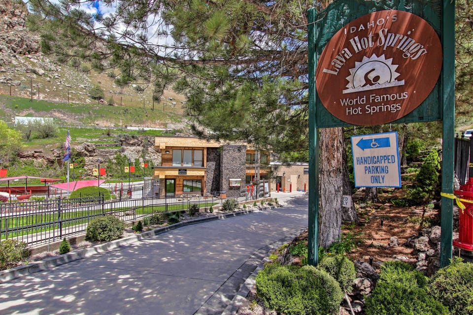 Lava Hot Spring Nearby