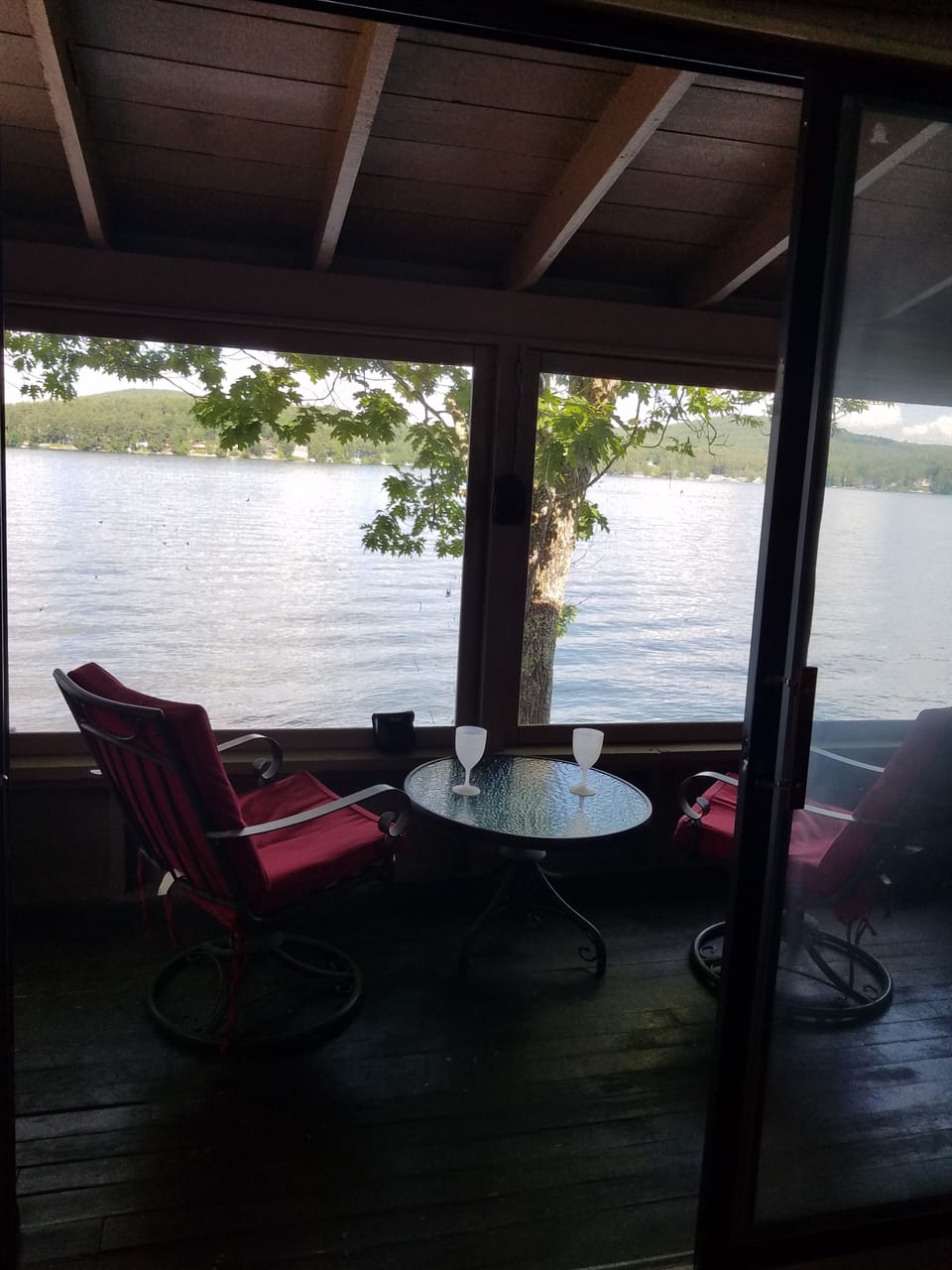 Small screened porch