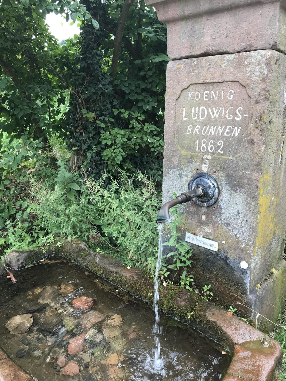 King Ludwig's fountain