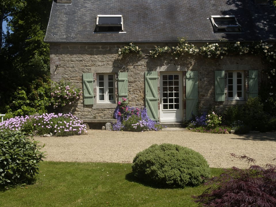 Frontdoor of our cottage