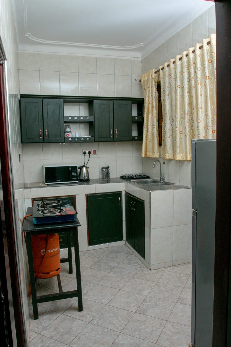 well equipped kitchen