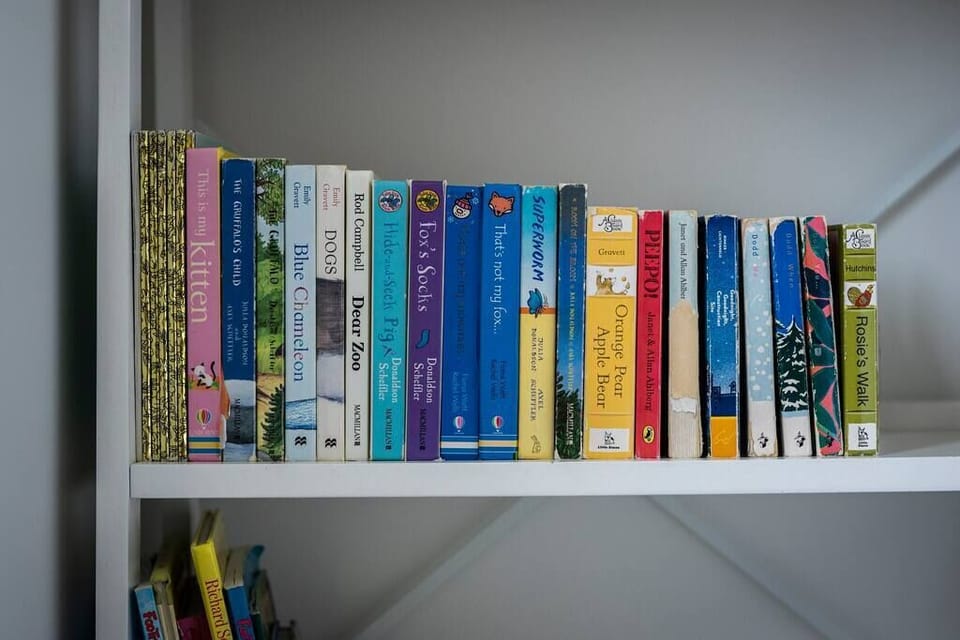 Kids books provided