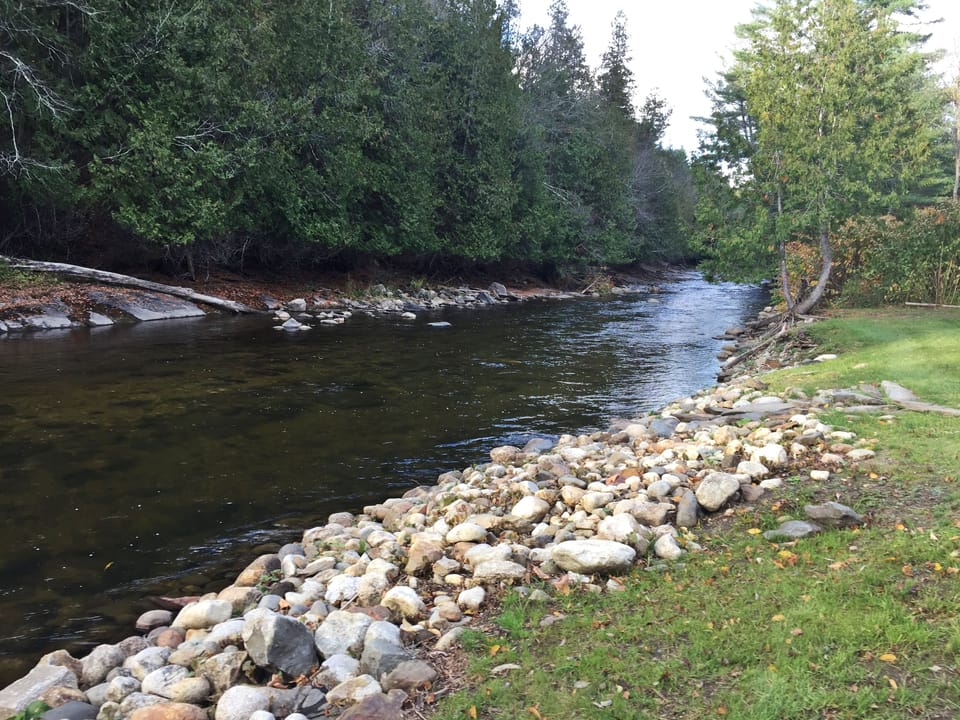 Rivers edge.