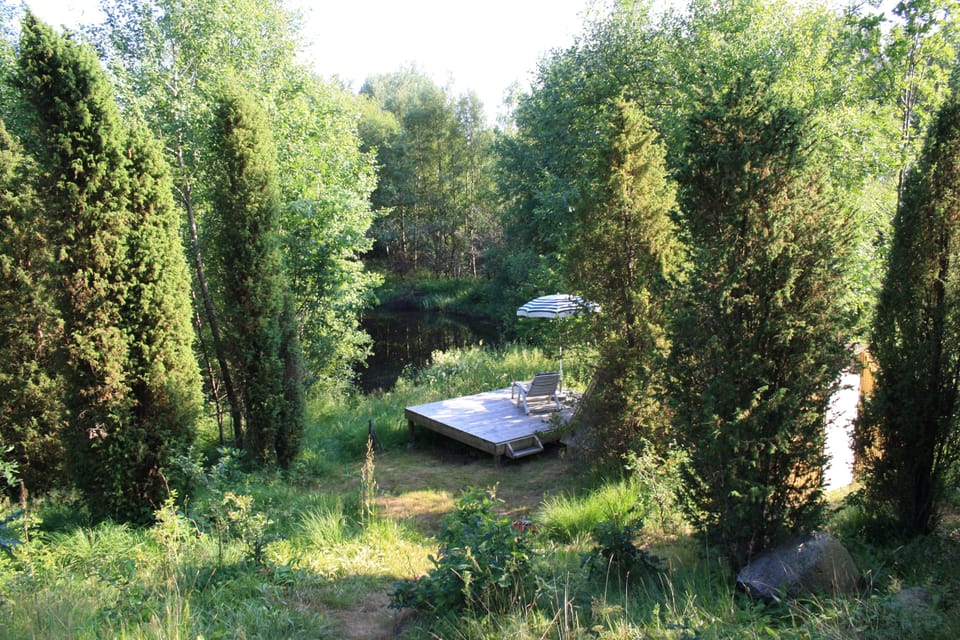 Terrace at the ponds