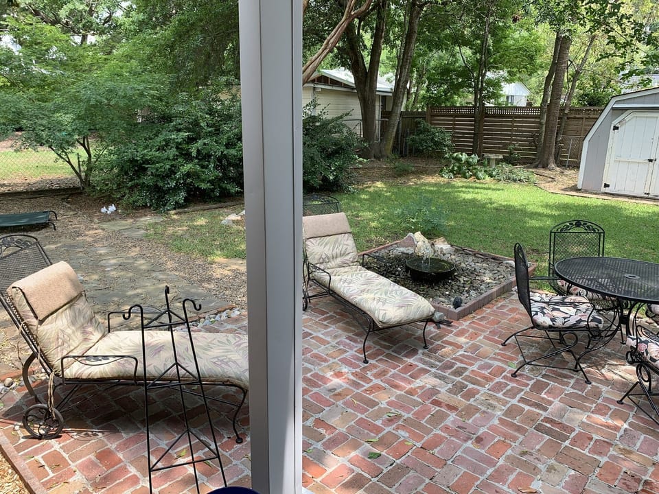 Backyard retreat!