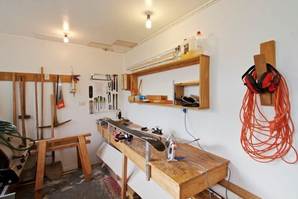 Our work room - with all the tools you need