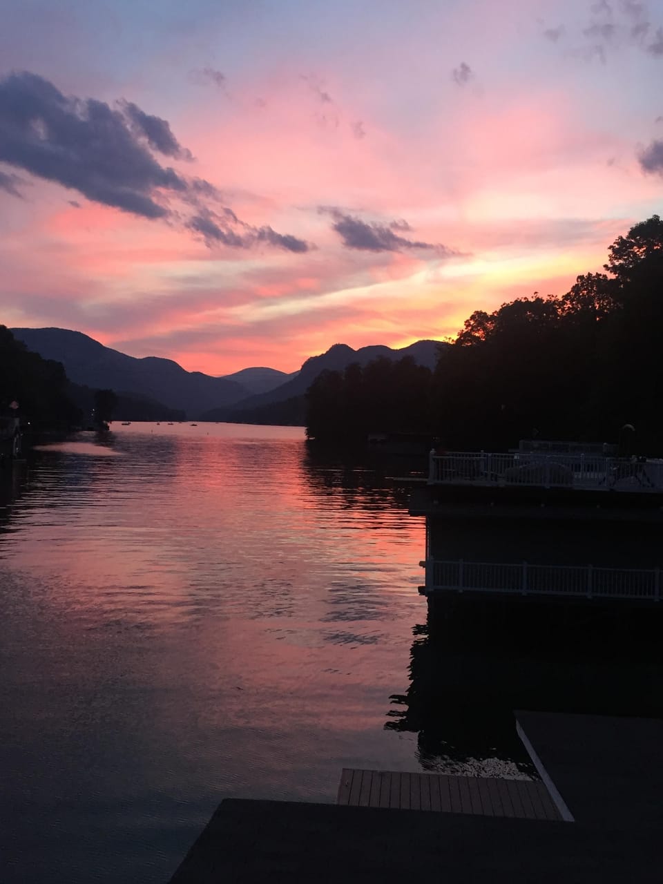 We never miss a sunset.  Every evening is different & spectacular.