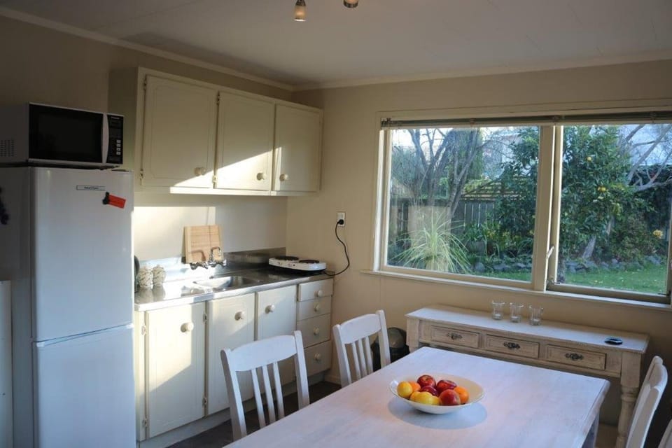 Warm, sunny kitchenette